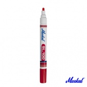 Промышленный перманентный маркер 3 мм SL.100 на основе жидкой краски Markal Красный