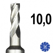 Фреза концевая четырехзаходная 10,0 мм по металлу ТиЗ