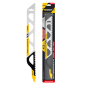 Полотно (пилка) для сабельной пилы по газобетону и кирпичу 455 мм S2243HM GRAFF,  1 шт. в блистере