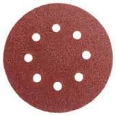 Наждачная бумага 125 мм P60 8 отверстий GRAFF
