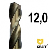 Сверло по нержавеющей стали 12,0 мм GRAFF