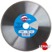 Алмазный диск по керамике 230x5х22,2/25,4/30 мм LEMAN