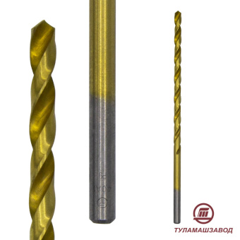 Сверло по металлу 4 мм удлиненное Туламаш