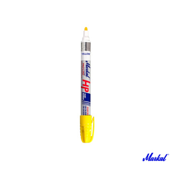 Перманентный маркер для жирных и промасленных поверхностей 3 мм PRO-LINE HP Markal Желтый