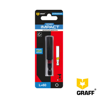 Магнитный держатель GRAFF Impact, 60 мм, Expert