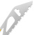 Полотно (пилка) для сабельной пилы по газобетону и кирпичу 455 мм S2243HM GRAFF,  1 шт. в блистере