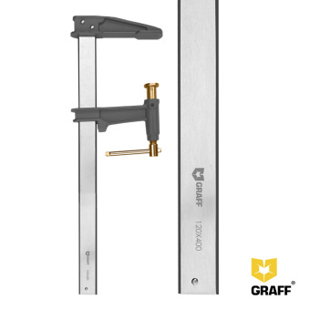 Струбцина F-образная 120х400 мм FCS124 Expert GRAFF