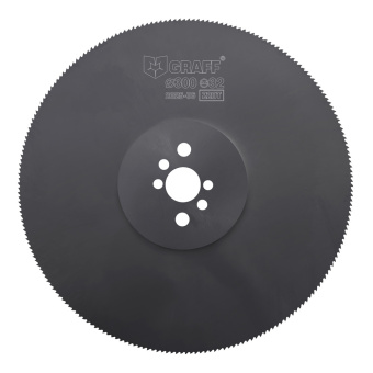 Пильный диск по стали 300 мм 220 зубьев GRAFF серия "Expert"