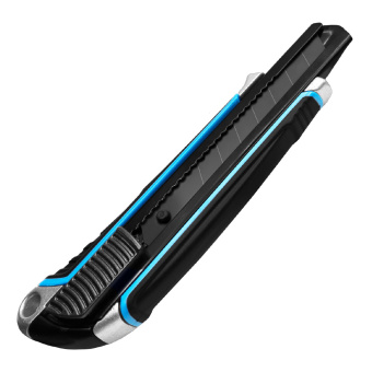 Нож усиленный строительно-монтажный выдвижной 18 мм DL853 GRAFF