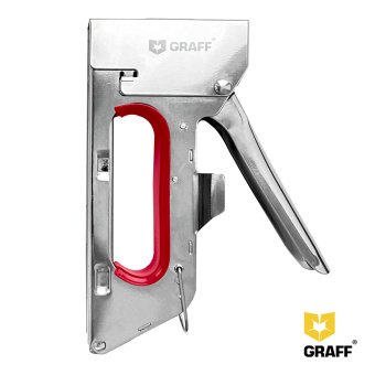 Степлер строительный SG06, 4-8 мм GRAFF