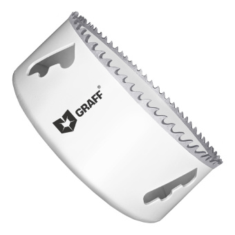 Коронка 114 мм по металлу биметаллическая с кобальтом GRAFF